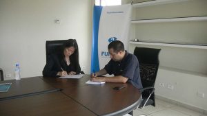 FUNIBER firma un convenio con COPRUMH en Honduras
