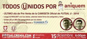FUNIBER firmará un convenio de colaboración con ANIQUEM en Perú