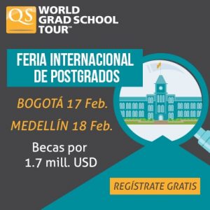 FUNIBER participará en la Feria QS World Grad School Tour en Colombia