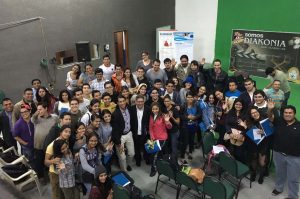 Conferencia sobre comunicación online para alumnos de la Universidad Católica Boliviana San Pablo