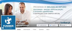 Nueva página de Facebook de FUNIBER Portugal