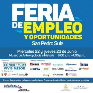 FUNIBER presenta el Programa de Becas en la Feria de Empleo y Oportunidades en Honduras