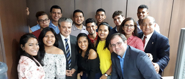 FUNIBER celebra la despedida de alumnos becados para estudiar en UNEATLANTICO