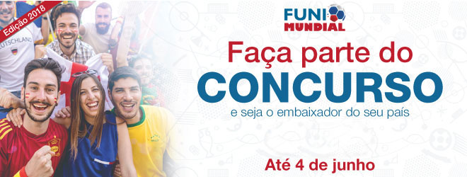 FUNIBER lança o Concurso FuniMundial 2018