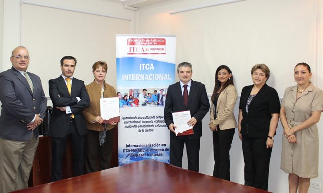 FUNIBER-El Salvador  y el instituto técnico Centroamericano itca firman convenio de colaboración