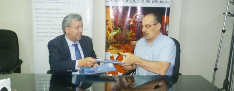 Firma de Convenio Marco de Colaboración con la Organización de Asistencia Médica Integral OAMI y  FUNIBER Paraguay