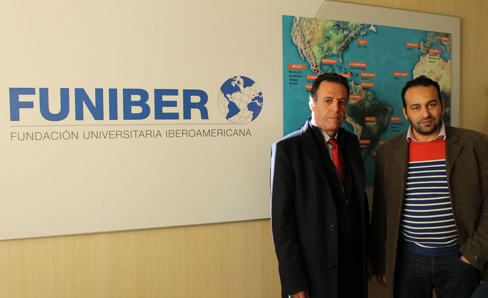 Los delegados de FUNIBER en Argelia y Marruecos visitan la sede de la Fundación en España