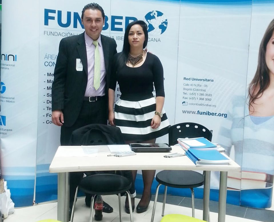 FUNIBER participó en la Feria Universitaria DANE 2015 en Bogotá (Colombia)