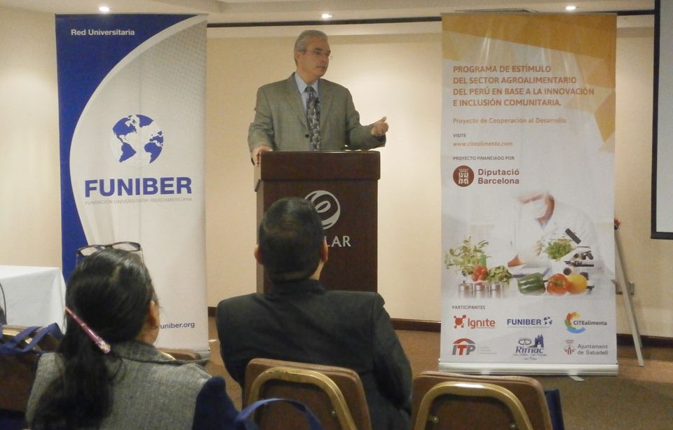 FUNIBER realizó Conferencias para sensibilizar y capacitar a las empresas del Sector Agroalimentario del Perú en Lima (Perú)