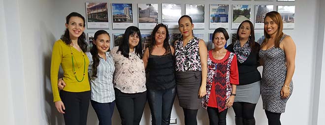 Personal de admisiones de FUNIBER en Costa Rica en constante formación