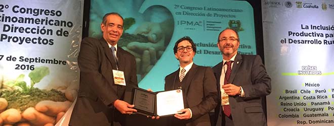 FUNIBER premiada en el II Congreso Latinoamericano de Dirección de Proyectos en México