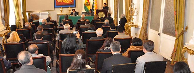 FUNIBER asiste a la Rendición Pública de Cuentas del Ministerio de Relaciones Exteriores de Bolivia