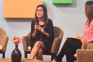Pamela Parada entrevistada en El Salvador en el programa “Tu Mañana”