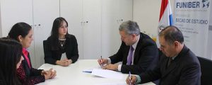 funiber-convenio-aiamp-paraguay Ffirma del convenio