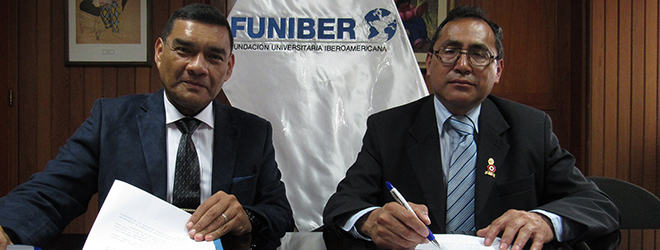 FUNIBER firma convenio con la UNDAC para desarrollar proyectos de investigación