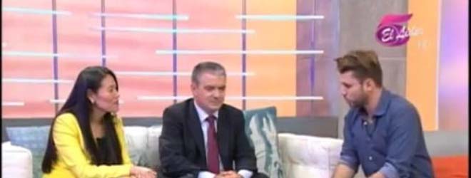 Presidente de FUNIBER entrevistado en el Canal 5 de Honduras