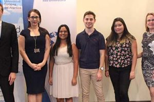Estudiantes costarricenses becados por FUNIBER viajan a España para estudiar en UNEATLANTICO