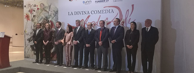 Amplia representación institucional en la inauguración de la exposición “La Divina Comedia” de Salvador Dalí