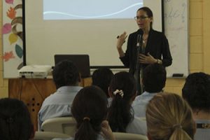 FUNIBER Nicaragua presenta su programa de becas en el Saint Augustine Preparatory School