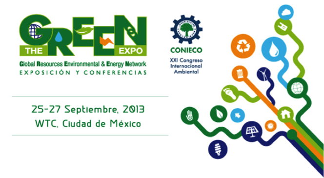 FUNIBER México, presente en The Green Expo 2013, Exposiciones y Conferencias. XXI Congreso Internacional Ambiental