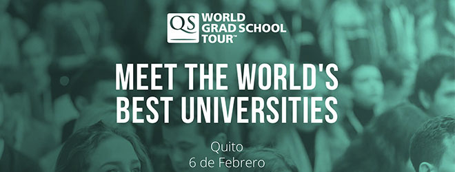 FUNIBER, presenta sus becas en la QS World Grad Tour de Quito (Ecuador)