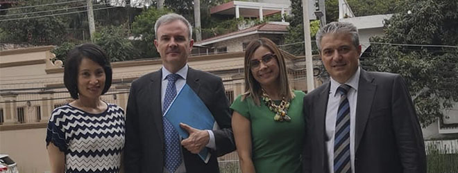 FUNIBER se reúne con la Embajada de España en Honduras