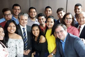FUNIBER celebra la despedida de alumnos becados para estudiar en UNEATLANTICO