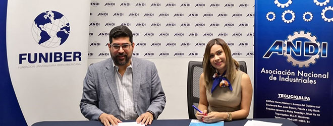 FUNIBER y ANDI firman convenio de colaboración