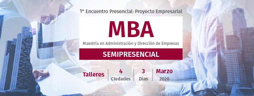 Convocado el primer encuentro sobre el proyecto empresarial del MBA semipresencial