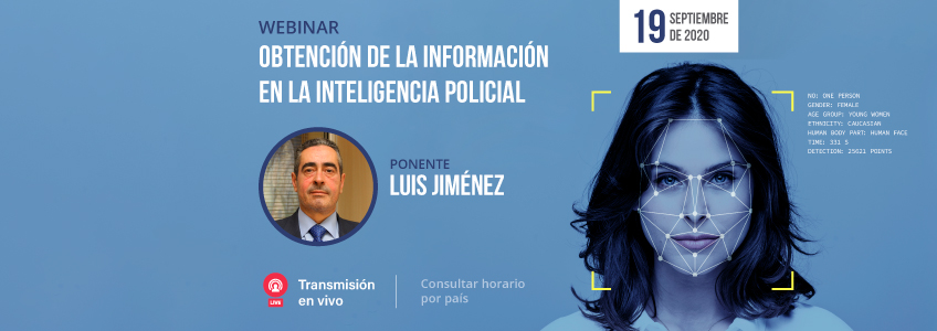 webinar sobre la obtención de la información en la inteligencia policial