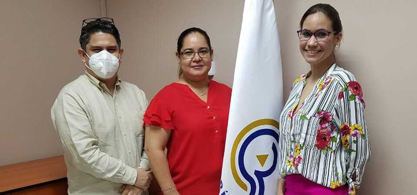 Reunión entre FUNIBER y la Contraloría General de la República de Nicaragua para establecer vías de cooperación
