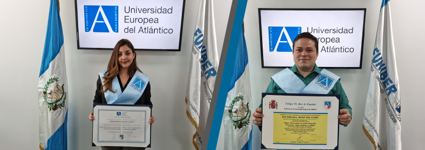 Alumnos de Guatemala reciben su título