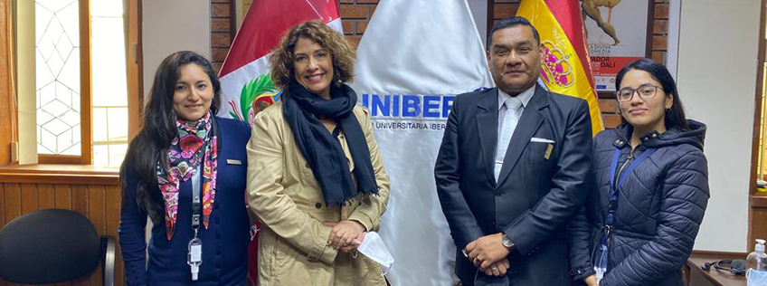 FUNIBER Perú se reúne con representante de la Universidad Católica San Pablo de Arequipa