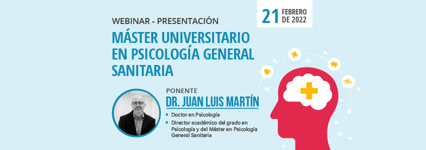 FUNIBER organiza presentación virtual sobre el Máster Universitario en Psicología General Sanitaria