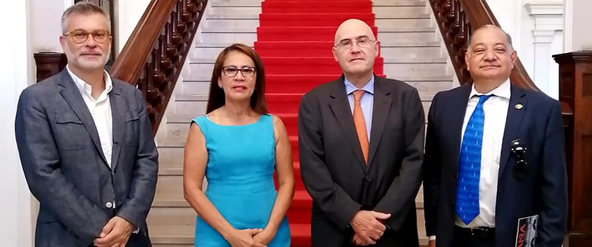 Relanzamiento de la Agenda de Cooperación entre FUNIBER y la Embajada de España en Panamá