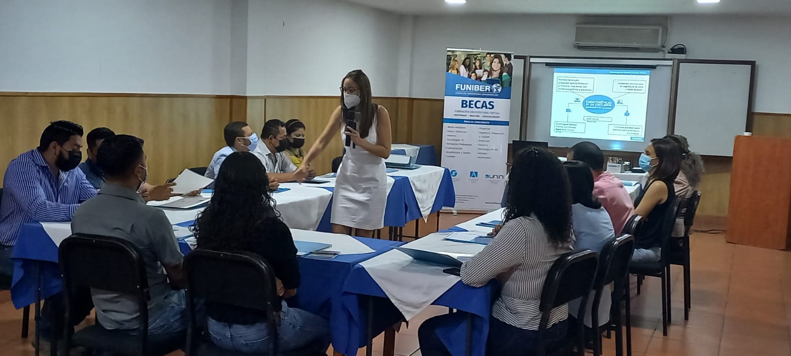 Exitosa acogida de la sesión informativa de FUNIBER en Nicaragua