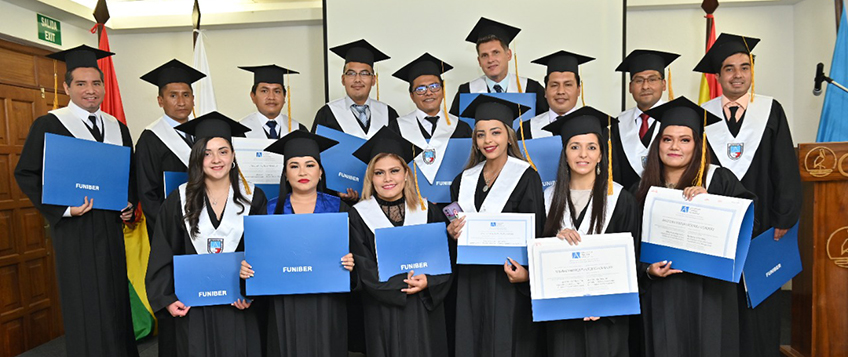 FUNIBER organiza ceremonia de graduación para estudiantes de Bolivia