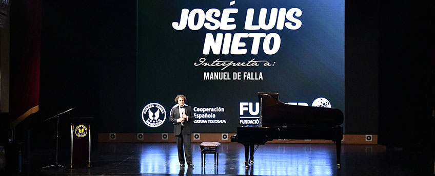 Éxito de asistencia a los conciertos del pianista español José Luis Nieto en Honduras