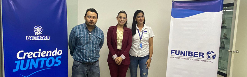 FUNIBER Honduras firma convenio de colaboración con la empresa LACTHOSA