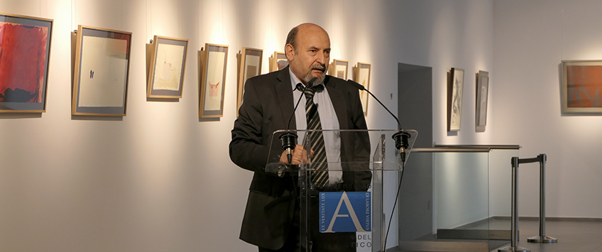 La Obra Cultural de FUNIBER inaugura una exposición de Antoni Tàpies y Joan Barbará en Santander