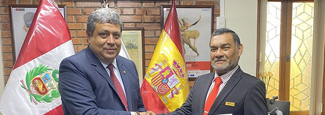 FUNIBER Perú firma un convenio de colaboración con el Colegio de Ingenieros del Perú