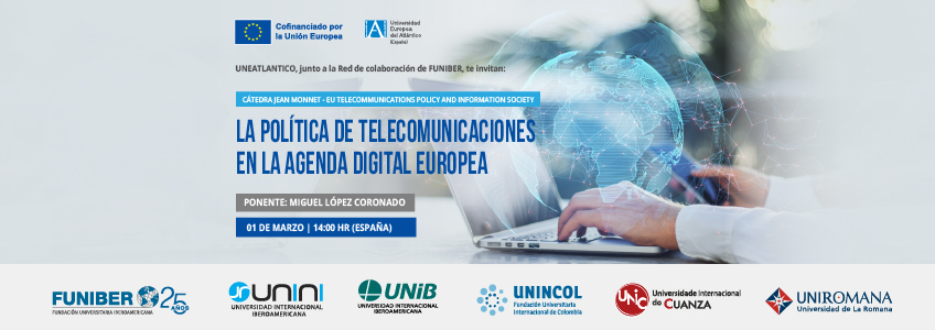 Webinar «La Política de Telecomunicaciones en la Agenda Digital Europea»