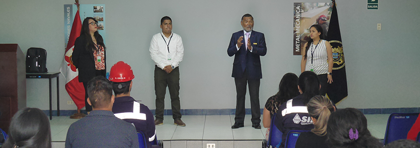 FUNIBER Perú brinda charla informativa al personal de SIMA Perú