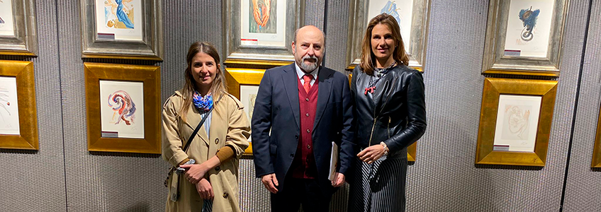 La Obra Cultural de FUNIBER y UNEATLANTICO inaugura una exposición de Salvador Dalí en Potes, Cantabria