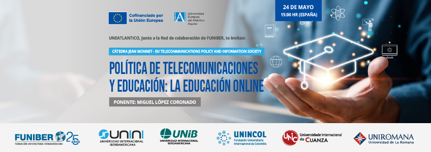 Webinar «Política de Telecomunicaciones y educación: la educación online»