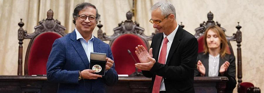 FUNIBER asiste a la entrega al presidente Petro de la Medalla de la Universidad de Salamanca