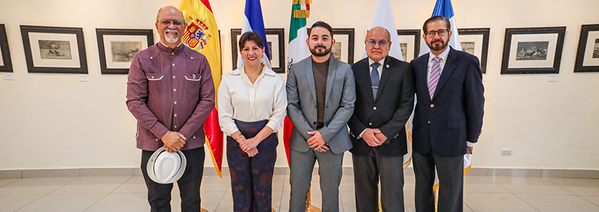 La Obra Cultural de FUNIBER y UNEATLANTICO inaugura una exposición de Goya en El Salvador