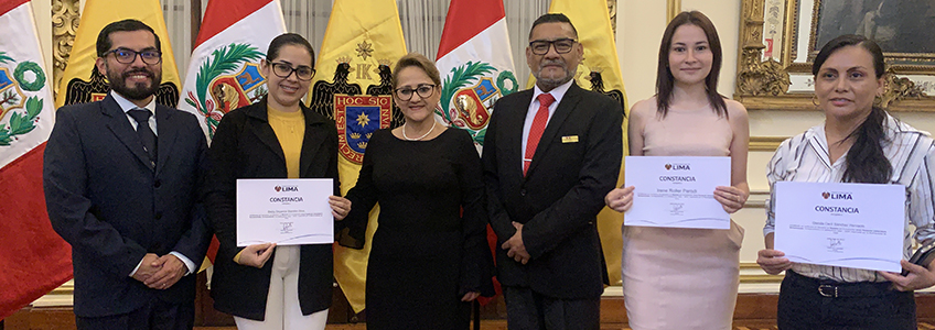 FUNIBER Perú asiste a la ceremonia de la primera entrega de becas del programa Supérate Lima