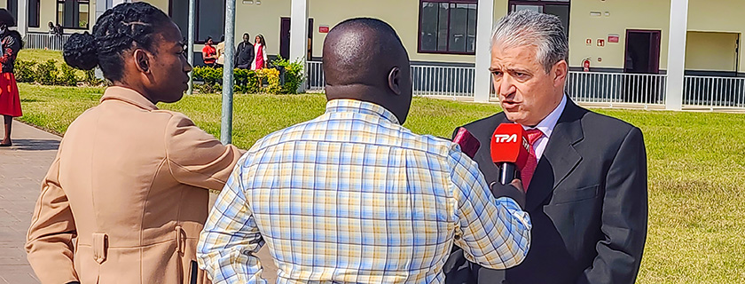FUNIBER reafirma su compromiso con UNIC y África en entrevista para la Televisión Pública de Angola