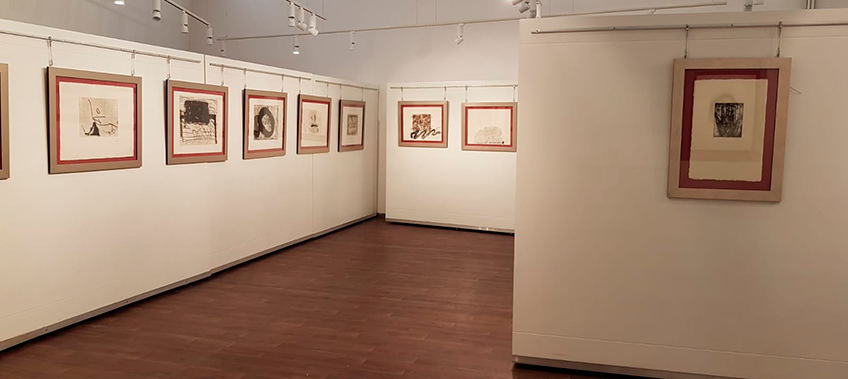 La Obra Cultural de FUNIBER y UNEATLANTICO inaugura una exposición de Antoni Tàpies en México